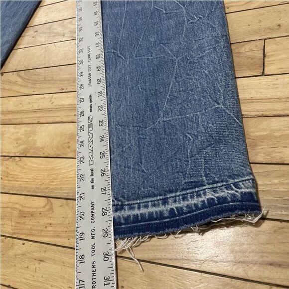 ABERCROMBIE & FITCH Jeans Men 32x30 A&F Vintage Stretch 90s Slim Blue Denim Uniq - Picture 13 of 16